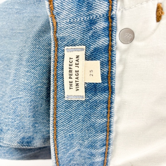 NWT Madewell The Perfect Vintage Jeans Hernando‎ Wash Size 25 - Picture 8 of 10